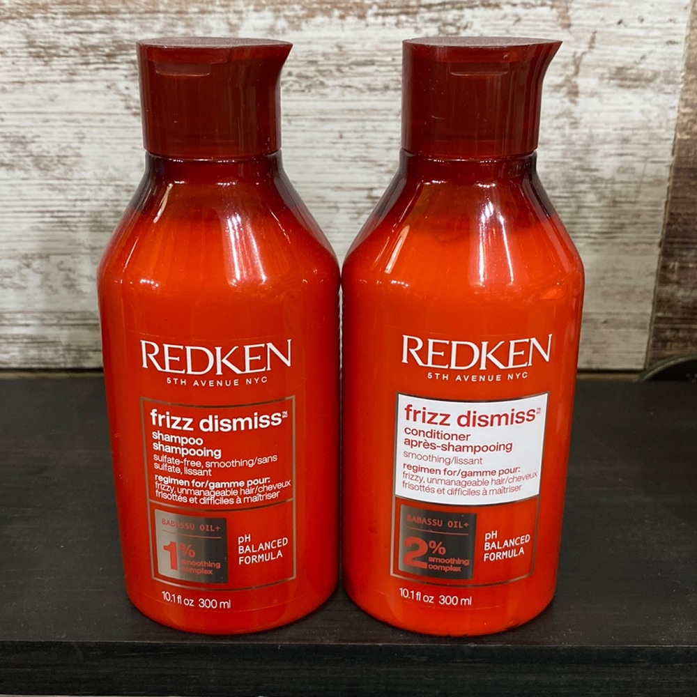 Frizz dismiss shampoo and conditioner